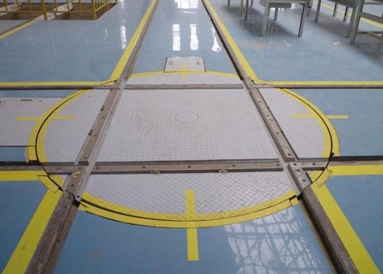 Kundengebundener elektrischer Übergangshochleistungswagen auf Schiene 10 Ton To 100 Ton Transfer Cart