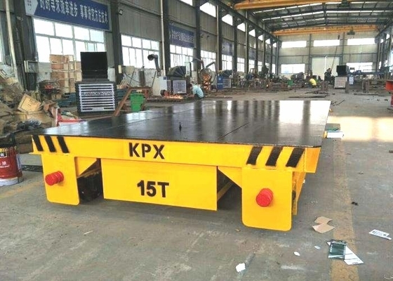 Dauerhafter batteriebetriebener Lager-Transport 25m/Min Electric Transfer Cart For