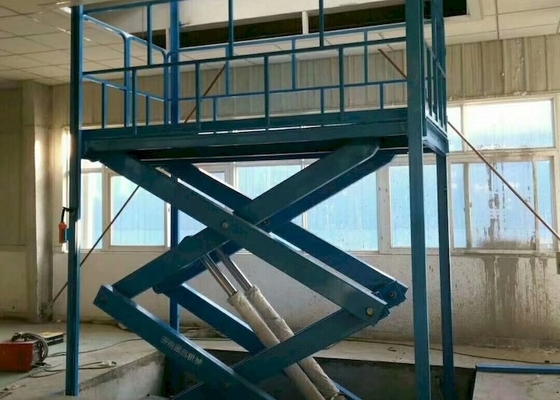 Schwere Verladedock-Scherenhebebühne der Lasts-AC380V hydraulische anhebende der Plattform-2000*2000mm