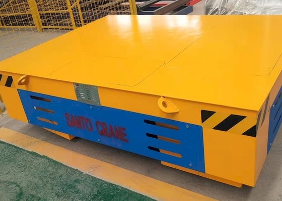 Justierbare Schienen-elektrischer Übergangswagen P18 P50 QU100 für materiellen Transport