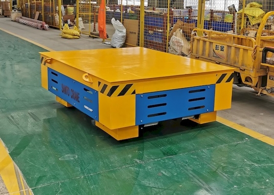 Justierbare Schienen-elektrischer Übergangswagen P18 P50 QU100 für materiellen Transport