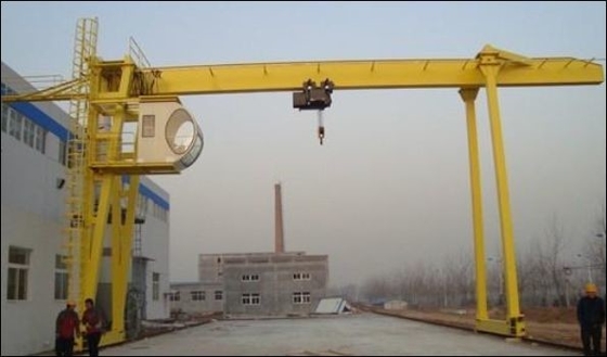 Binder-Art elektrische Hebemaschinen-reisender Bock Crane Single Girder Pendant Control