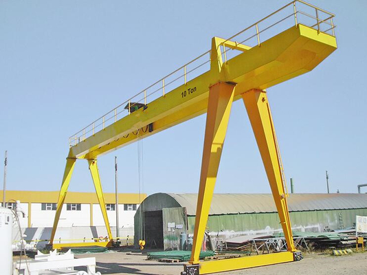 Das Granit-und Marmorsteinanheben benutzen doppelten Träger-Bock Crane Heavy Duty