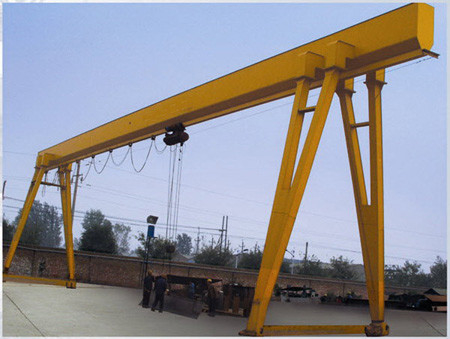 Einzelner Strahl motorisierter Bock Crane Santo Crane 10t mit elektrischer Hebemaschine