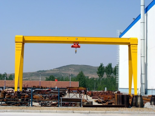 Einzelner Strahl motorisierter Bock Crane Santo Crane 10t mit elektrischer Hebemaschine