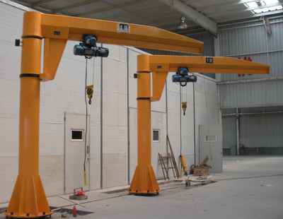 Örtlich festgelegte Spalten-freie stehende Auskragung Jib Crane 5 Ton In Workstations