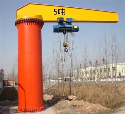 Boden-Sockel-Herumdrehensäule freitragender Jib Crane Movable Column Mounted 1t 10Ton