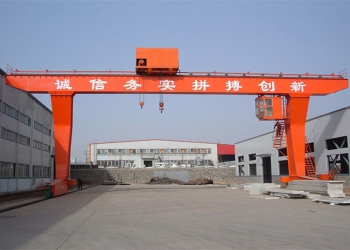 CER MG 39.4m/Min 32/5 Ton Double Girder Gantry Crane, der schwere Lasten anhebt