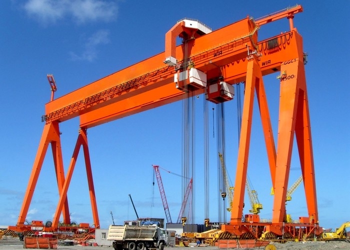 ODM-Werkstatt-elektrischer doppelter Träger-Bock Crane For Material Loading
