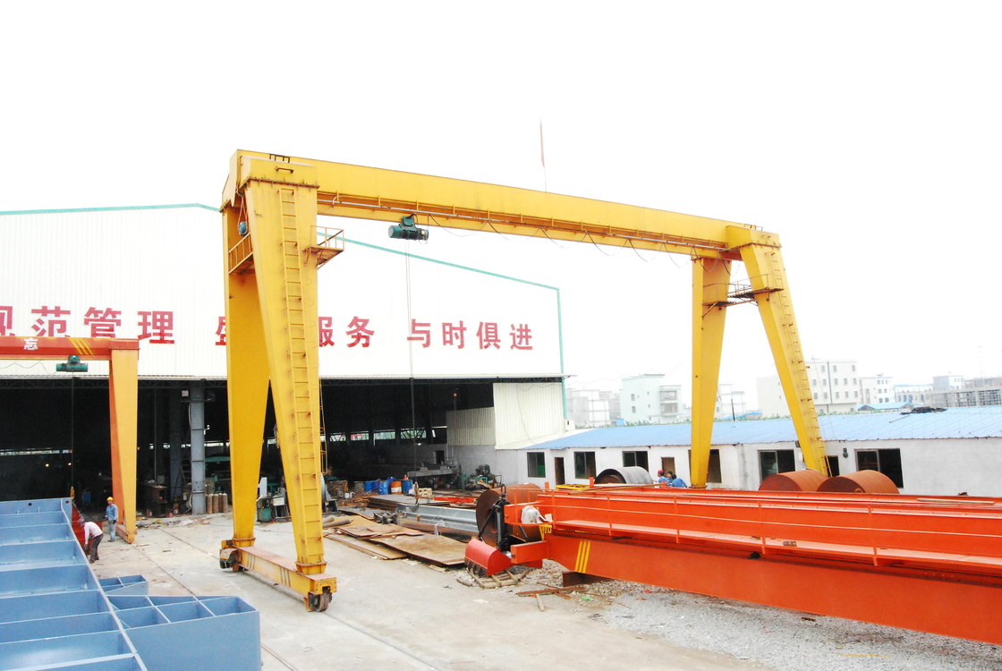 Rahmen-einzelner Strahln-Bock-Crane Goods Yard Marble Granite-Steinkran 5T 10T 20T A