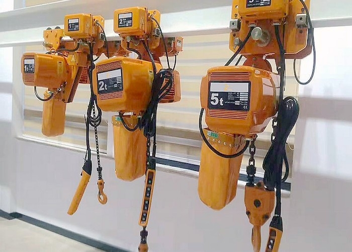 Motorisierte Laufkatzen-Art Elektrokettenzug 1,5 Ton With Remote Control