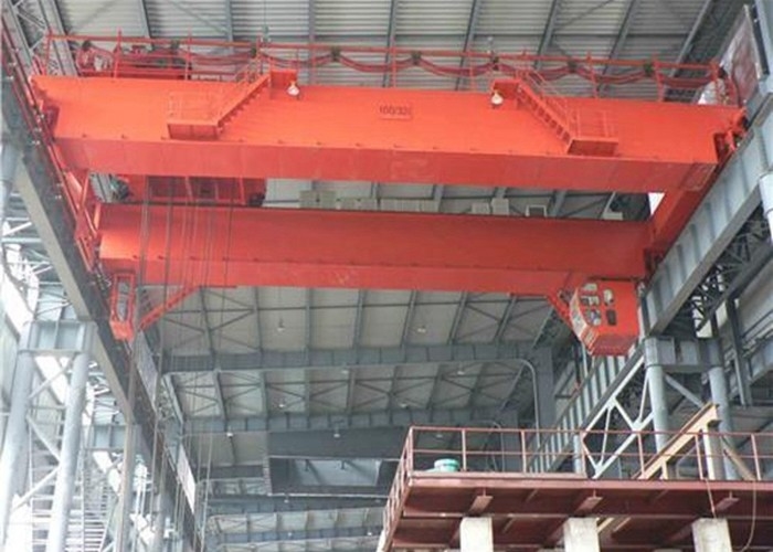 Stahlwerk-Schöpflöffel-Kran 380v 50hz Ton To 20/5 63/10 Ton Metallurgical Foundry Crane